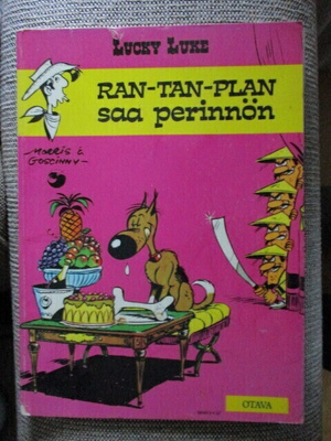 Lucky Luke RAN-TAN-PLAN SAA PERINNÖN