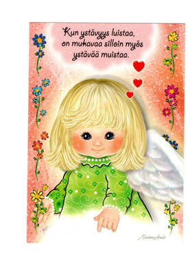 °~YSTÄVÄÄ MUKAVA MUISTAA~° - KORTTI / Marleena Ansio