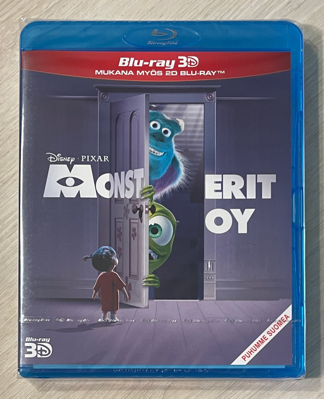Monsterit Oy (2001) Blu-ray 3D + Blu-ray (UUSI)