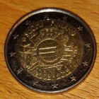 2 Eur - Eurosetelit ja -kolikot 10 vuotta  - 2012 - pikkukuva 2
