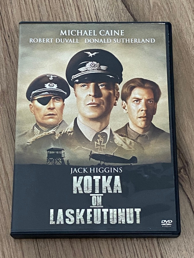 KOTKA ON LASKEUTUNUT - DVD - MICHAEL CAINE