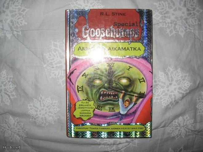 R.L.Stine*special Goosebumps*Armoton aikamatka v.2003