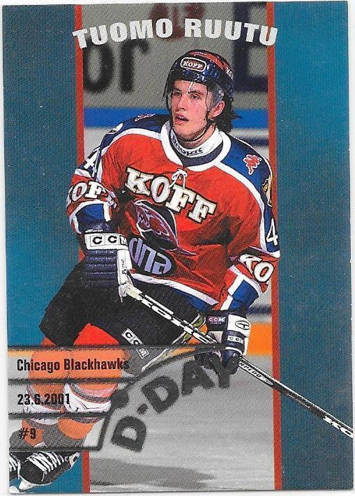 2003-04 CardSet D-Day #12of16 Tuomo Ruutu HIFK