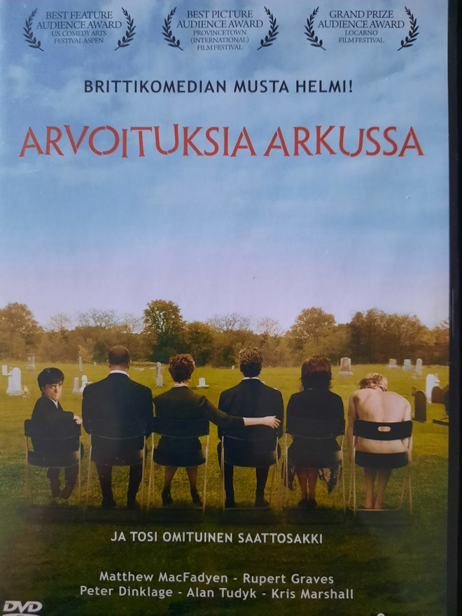Arvoituksia arkussa dvd