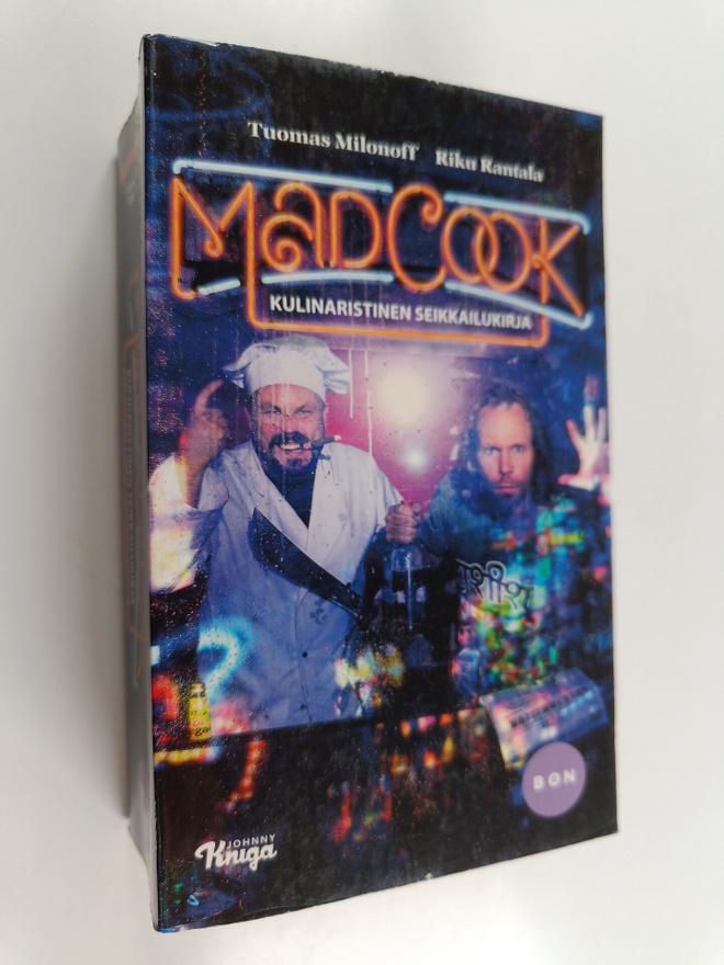 Tuomas Milonoff : Mad cook : kulinaristinen seikkailukirja