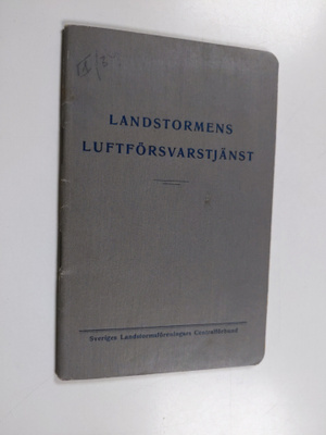 G. M. Wadner : Landstormens luftförsvarstjänst - en handl...