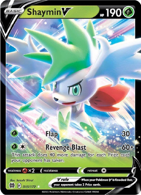 Shaymin V 013/172 - Brilliant Stars - NM/M