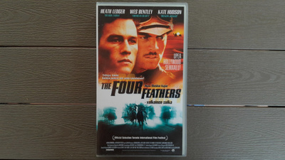 VHS: The Four Feathers / Valkoinen Sulka (Heath Ledger 2002)