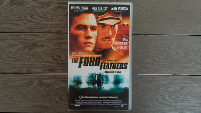 VHS: The Four Feathers / Valkoinen Sulka (Heath Ledger 2002)