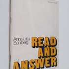 Anna-Liisa Sohlberg : Read and answer - pikkukuva 1
