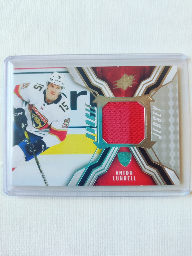 Anton Lundell - 21-22 SPx Rookie Jersey