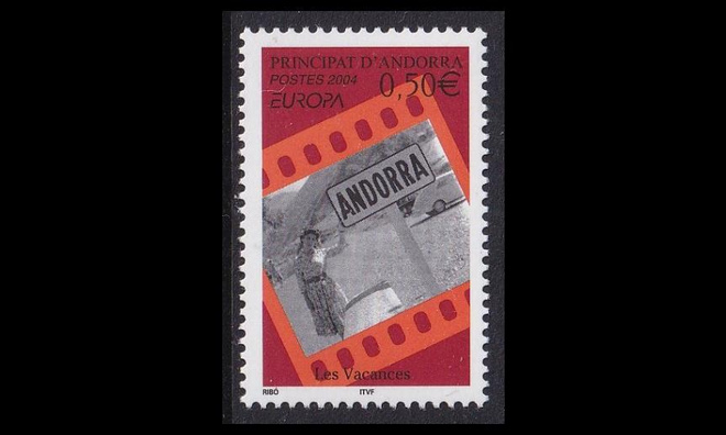Andorra Fr 615 ** Europa loma (2004)