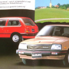 1987 Suzuki Swift esite - KUIN UUSI - 24 sivua - pikkukuva 2