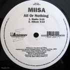 MIISA :: ALL OR NOTHING :: VINYYLI  12" MAXI PROMO  1995 - pikkukuva 2
