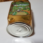 Vintage kahvipurkki, neljä vuodenaikaa - pikkukuva 3