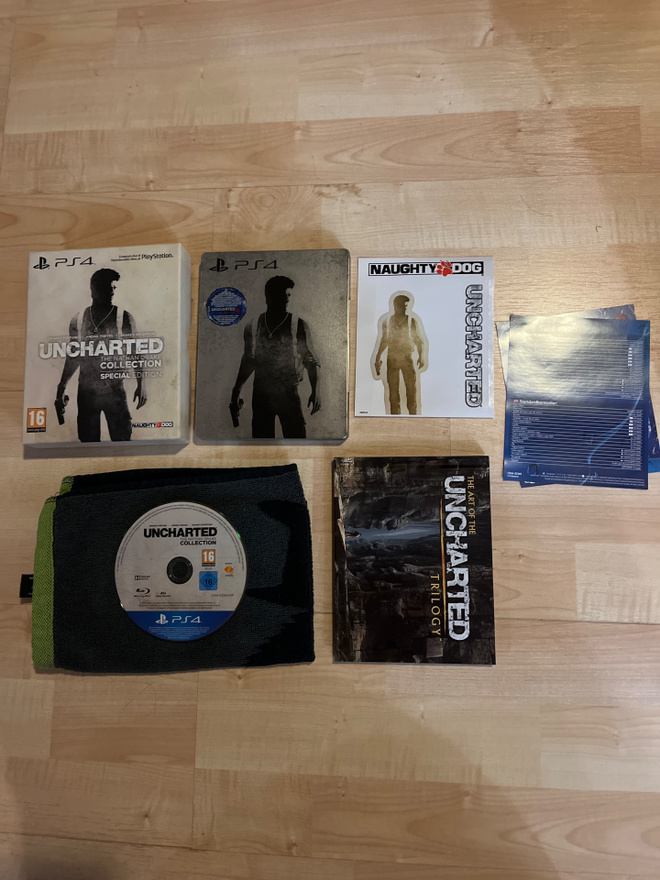 Uncharted The Nathan Drake Collection S.E. (PS4)(PAL)(CIB)