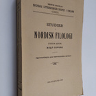 Studier i nordisk filologi 31. och 32. banden - pikkukuva 1