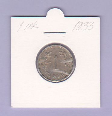 1 mk v.1933 KM#30
