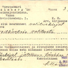 FIRMAKORTTI VAASA-TORNIO - pikkukuva 2
