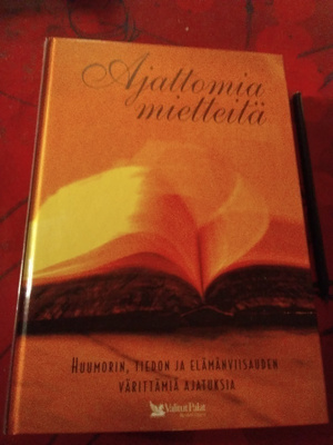 OUTI LAUHAKANGAS : AJATTOMIA MIETTEITÄ