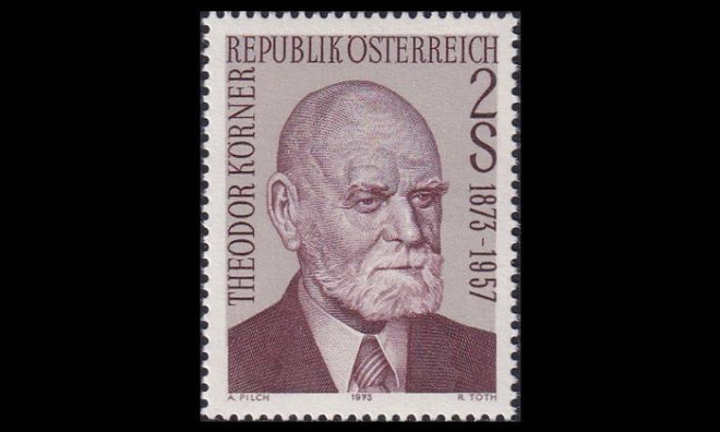 Itävalta 1412 ** Liittopresidentti Theodor Kölner (1973)