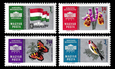 Unkari 1765-8 ** Postimerkkinäyttely (1961)