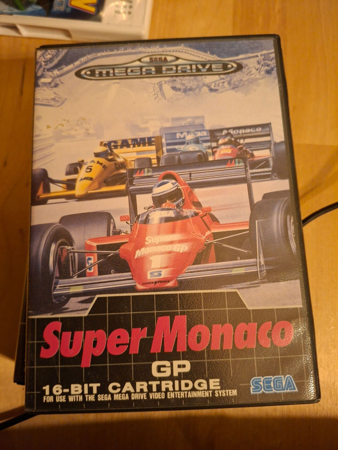 Sega Mega Drive Super Monaco GP CIB