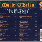MARIE O BRIEN TAKE ME BACK TO IRELAND - pikkukuva 2