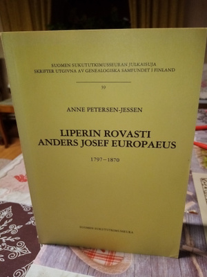 LIPERIN ROVASTI ANDERS JOSEF EUROPAEUS 1797-1870
