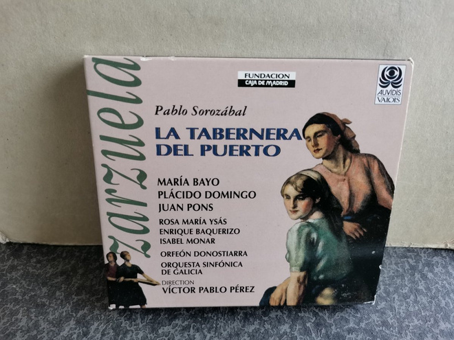 Sorozabal:La taberna del Puerto-Payo-Domingo-Victor Perez CD