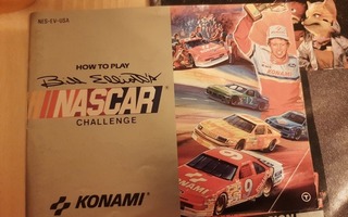 NES Bill Elliots Nascar Challenge USA ohjeet