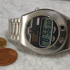 Toimiva Citizen Crystron/ LC Quartz Digital Watch / 1970s / - pikkukuva 3