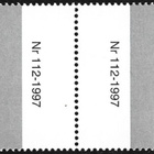 Ål 1997 Maarianham k 1,90 mk välilöpari numero ** LaPe 133 - pikkukuva 2