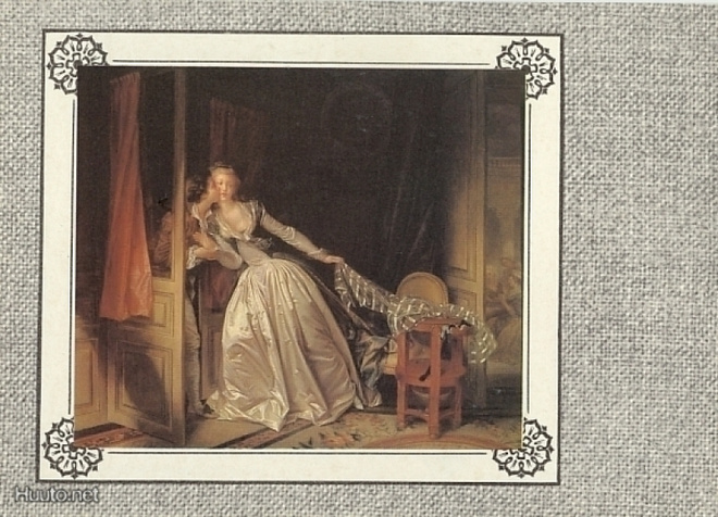 Jean-Honoré Fragonard: The Stolen Kiss #890