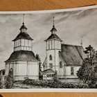 Iin vanha, Pyhän Laurentiuksen kirkko, maalaus vuodelta 1930 - pikkukuva 1