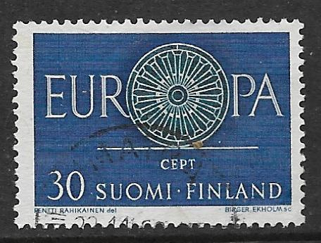 Eurooppa 1960 30mk (LAPE 525) O