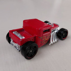 Bone Shaker punainen liekeillä Hot Wheels - pikkukuva 2