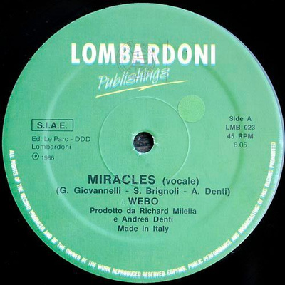 Webo: Miracles italo-12"