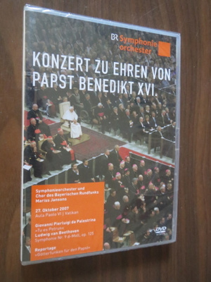 Konzert zu Ehren von Pabst Benedikt XVI (uusi) DVD