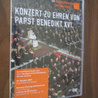 Konzert zu Ehren von Pabst Benedikt XVI (uusi) DVD - pikkukuva 1