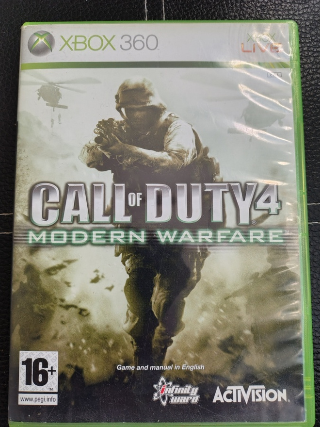 Xbox 360 Call Of Duty Modern Warfare 4
