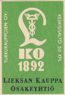 Lieksa, Lieksan Kauppa Osakeyhtiö  8/9