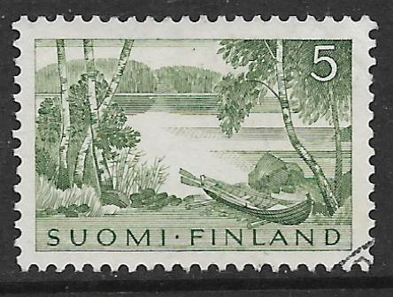 Yleismerkki 5mk 1961 (LAPE 532) O
