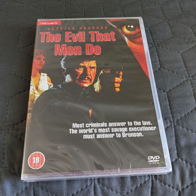 The Evil That Men Do - pirullinen kosto DVD **muoveissa**