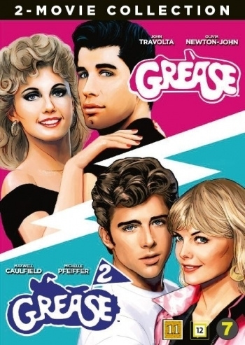 Grease 1 & 2  -  2-Movie Collection  -  (2 DVD)