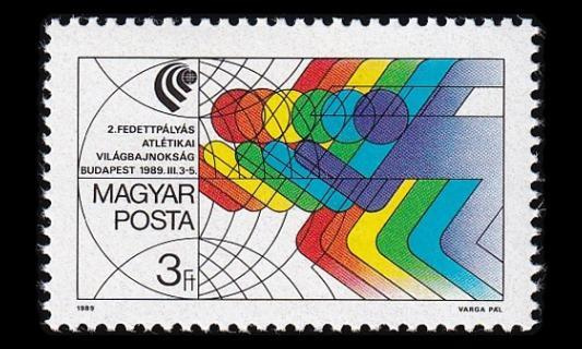 Unkari 4010 ** Yleisurheilun sisähallin MM-kisat (1989)