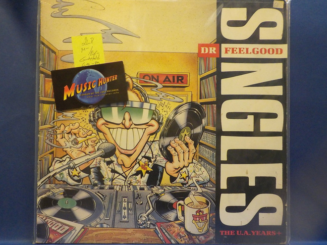 DR. FEELGOD - SINGLES (THE U.A. YEARS+) - GER -89 M-/EX- 2LP
