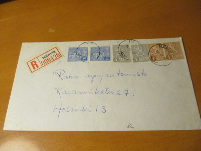1968 Närhilä (Vesanto) R sekapostite