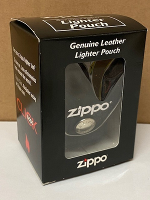 Zippo nahkakotelo musta
