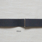 NATO - 22 mm musta ranneke - pikkukuva 2